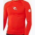 Longsleeve do pływania męski Rip Curl Waves Upf Perf lava red 6