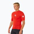 Koszulka do pływania męska Rip Curl Waves Upf Perf lava red 4