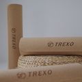 Mata do jogi TREXO Korkowa TPE 6 mm niebieska 7