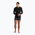 Longsleeve termoaktywny męski icebreaker Merino 150 Anatomica Crewe black 2