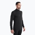 Longsleeve termoaktywny męski icebreaker 200 Oasis Half Zip black