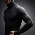Longsleeve termoaktywny męski icebreaker 200 Oasis Half Zip black 11