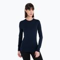 Bluza termoaktywna damska icebreaker 260 Tech Crewe midnight navy