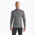 Longsleeve termoaktywny męski icebreaker 200 Oasis Half Zip gritstone heather