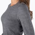 Bluza termoaktywna damska icebreaker 200 Oasis Crewe gritstone heather 4