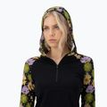 Bluza termoaktywna damska Mons Royale Bella Tech Hood alpine bloom/ black 4