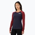 Bluza termoaktywna damska Mons Royale Icon Raglan cherry/ 9 iron