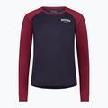 Bluza termoaktywna damska Mons Royale Icon Raglan cherry/ 9 iron 4