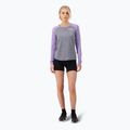 Bluza termoaktywna damska Mons Royale Icon Raglan grey heather/ lupin 2