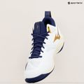 Buty do siatkówki Mizuno Wave Dimension Mid white/blue ribbon/mp gold 9
