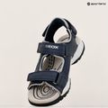 Sandały juniorskie Geox Borealis ocean blue/gold 16