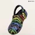 Klapki damskie Crocs Classic Seasonal Printed zebra rainbow 11