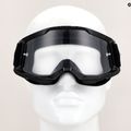 Gogle rowerowe dziecięce 100% Strata 2 Junior 50031-00007 black/clear 7