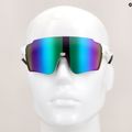 Okulary przeciwsłoneczne Red Bull SPECT Stun shiny white/smoke with purple-green mirror 9