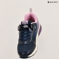 Buty juniorskie Geox Spaceclub navy/lavender 18