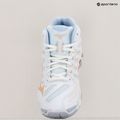 Buty do siatkówki damskie Mizuno Wave Voltage Mid white/peach parfait/halogen blue 9