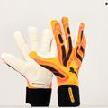 Rękawice bramkarskie PUMA Ultra Ultimate Hybrid sunset glow/sun stream/puma black 8