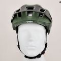 Kask rowerowy UVEX React MIPS moss green/black matt 12