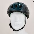 Kask rowerowy Lazer Codax KinetiCore + net dark green/black 8