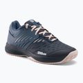 Buty do tenisa damskie Wilson Kaos Comp 3.0 W india ink/china blue/scallop shell