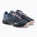 Buty do tenisa damskie Wilson Kaos Comp 3.0 W india ink/china blue/scallop shell 5