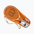Zestaw do tenisa dziecięcy Wilson Roland Garros Elite Jr 25 Kit white/blue/orange red 8