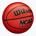 Piłka do koszykówki Wilson NCAA Legend orange/black rozmiar 5 2