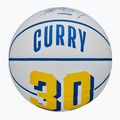 Piłka do koszykówki dziecięca Wilson NBA Player Icon Mini Curry white rozmiar 3 3