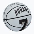 Piłka do koszykówki dziecięca Wilson NBA Player Icon Mini Durant grey rozmiar 3 3