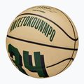 Piłka do koszykówki dziecięca Wilson NBA Player Icon Mini Giannis green/beige rozmiar 3 4