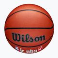 Piłka do koszykówki dziecięca Wilson NBA JR Fam Logo Indoor Outdoor brown rozmiar 6 4