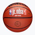 Piłka do koszykówki dziecięca Wilson NBA JR Fam Logo Indoor Outdoor brown rozmiar 6 5