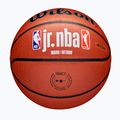 Piłka do koszykówki dziecięca Wilson NBA JR Fam Logo Indoor Outdoor brown rozmiar 5 5