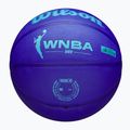 Piłka do koszykówki Wilson WNBA DRV blue/turquoise rozmiar 6 5