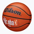 Piłka do koszykówki dziecięca Wilson dziecięca NBA JR Fam Logo Authentic Outdoor brown rozmiar 7 3