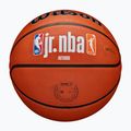 Piłka do koszykówki dziecięca Wilson NBA JR Fam Logo Authentic Outdoor brown rozmiar 5 5