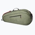 Torba tenisowa Wilson Team 3Pk heather green