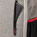 Plecak tenisowy Wilson Team heather grey 8