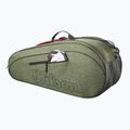 Torba tenisowa Wilson Team 6Pk heather green 3
