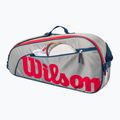 Torba tenisowa dziecięca Wilson Junior 3 Pack grey/red 5