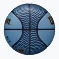 Piłka do koszykówki Wilson NBA Player Icon Outdoor Morant blue rozmiar 7 7