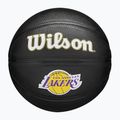 Piłka do koszykówki dziecięca Wilson NBA Team Tribute Mini Los Angeles Lakers black rozmiar 3