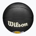 Piłka do koszykówki dziecięca Wilson NBA Team Tribute Mini Los Angeles Lakers black rozmiar 3 5