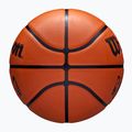 Piłka do koszykówki dziecięca Wilson NBA JR Drv Fam Logo brown rozmiar 7 6