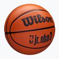 Piłka do koszykówki dziecięca Wilson NBA JR Drv Fam Logo brown rozmiar 5 2