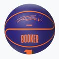 Piłka do koszykówki dziecięca Wilson NBA Player Icon Mini Booker navy rozmiar 3 4