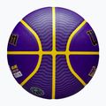 Piłka do koszykówki Wilson NBA Player Icon Outdoor Lebron blue rozmiar 7 8