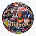 Piłka do koszykówki Wilson NBA All Team Retro multicolour rozmiar 7 5