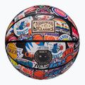 Piłka do koszykówki Wilson NBA All Team Retro multicolour rozmiar 7 6