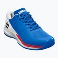 Buty do tenisa męskie Wilson Rush Pro Ace Clay deja vu blue/ white/ infrared 8